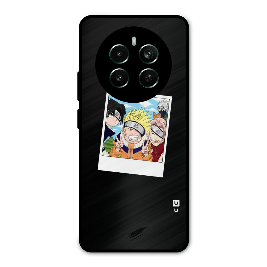 Team Kakashi Cute Metal Back Case for Realme Narzo 70 Pro