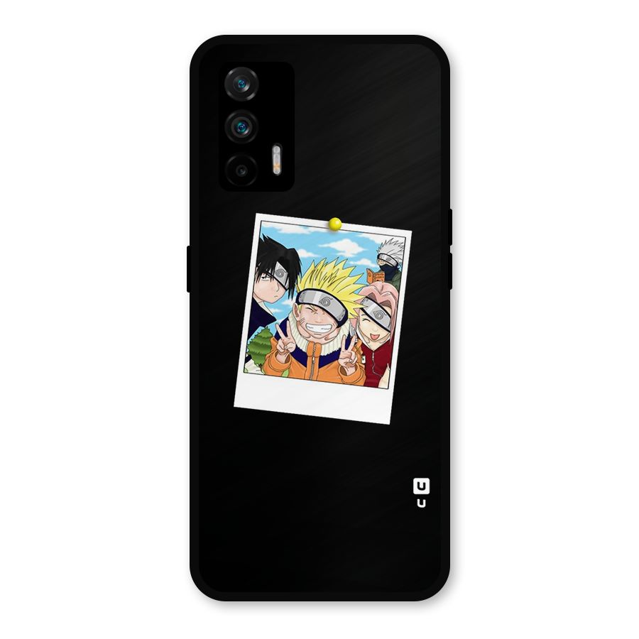 Team Kakashi Cute Metal Back Case for Realme X7 Max