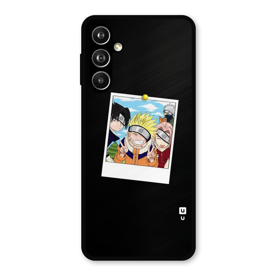 Team Kakashi Cute Metal Back Case for Samsung Galaxy M54