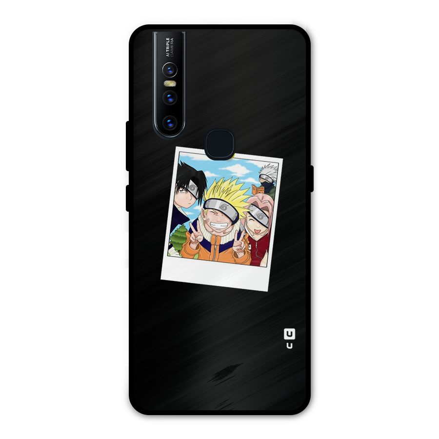 Team Kakashi Cute Metal Back Case for Vivo V15