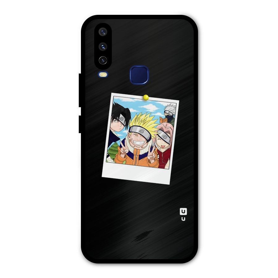 Team Kakashi Cute Metal Back Case for Vivo V17