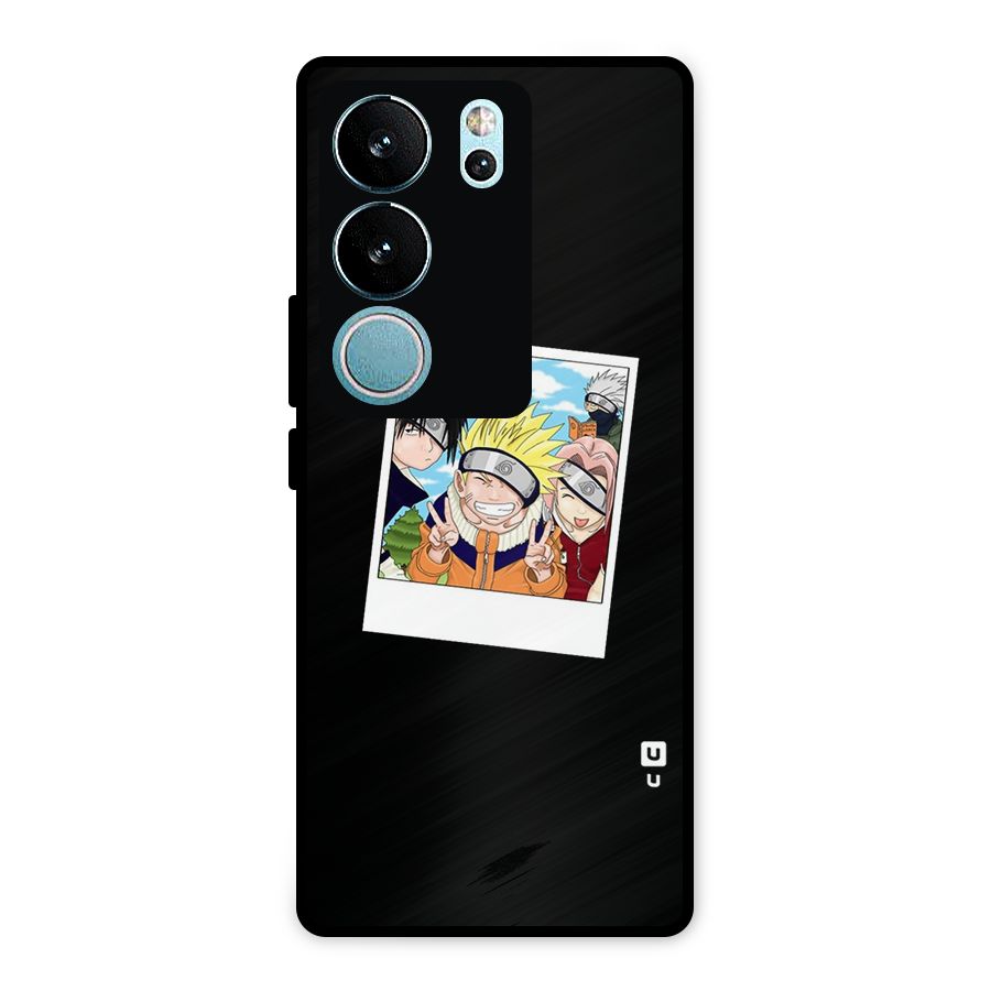 Team Kakashi Cute Metal Back Case for Vivo V29