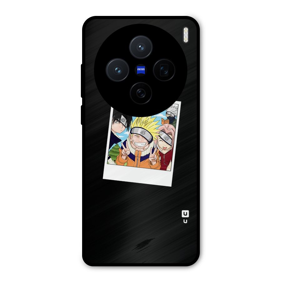 Team Kakashi Cute Metal Back Case for Vivo X200