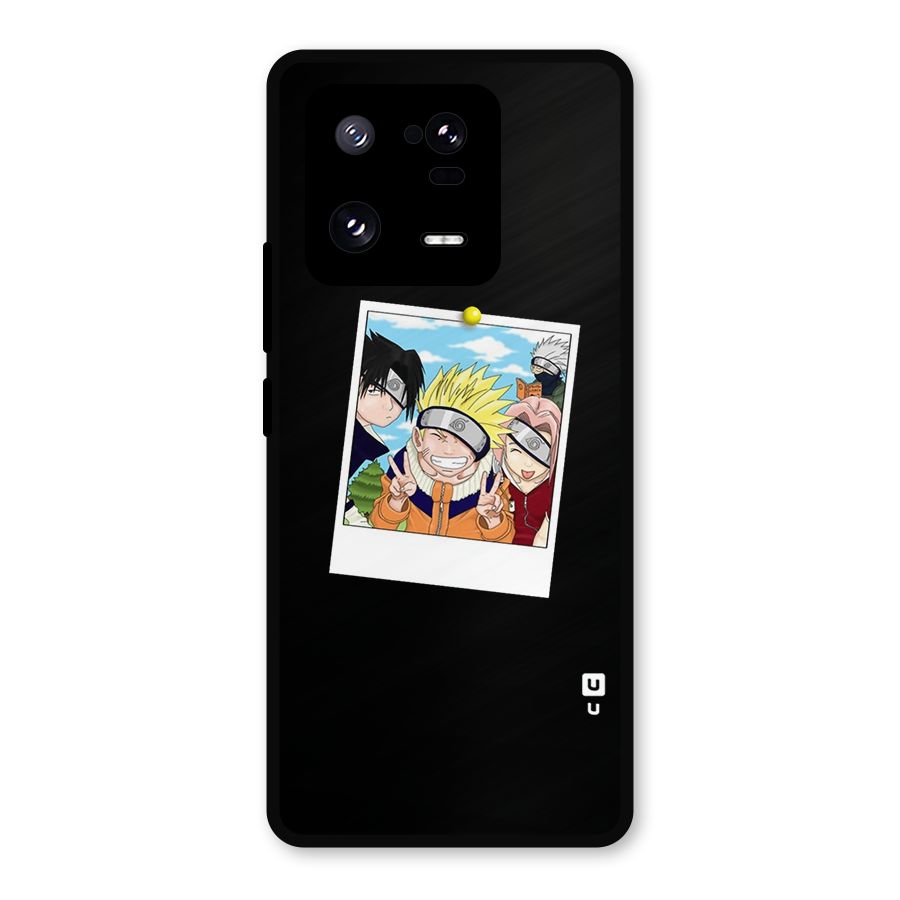 Team Kakashi Cute Metal Back Case for Xiaomi 13 Pro