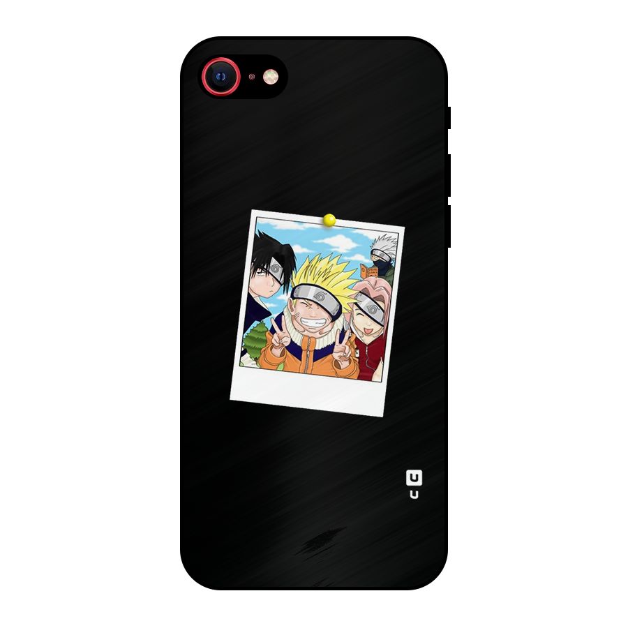 Team Kakashi Cute Metal Back Case for iPhone 7
