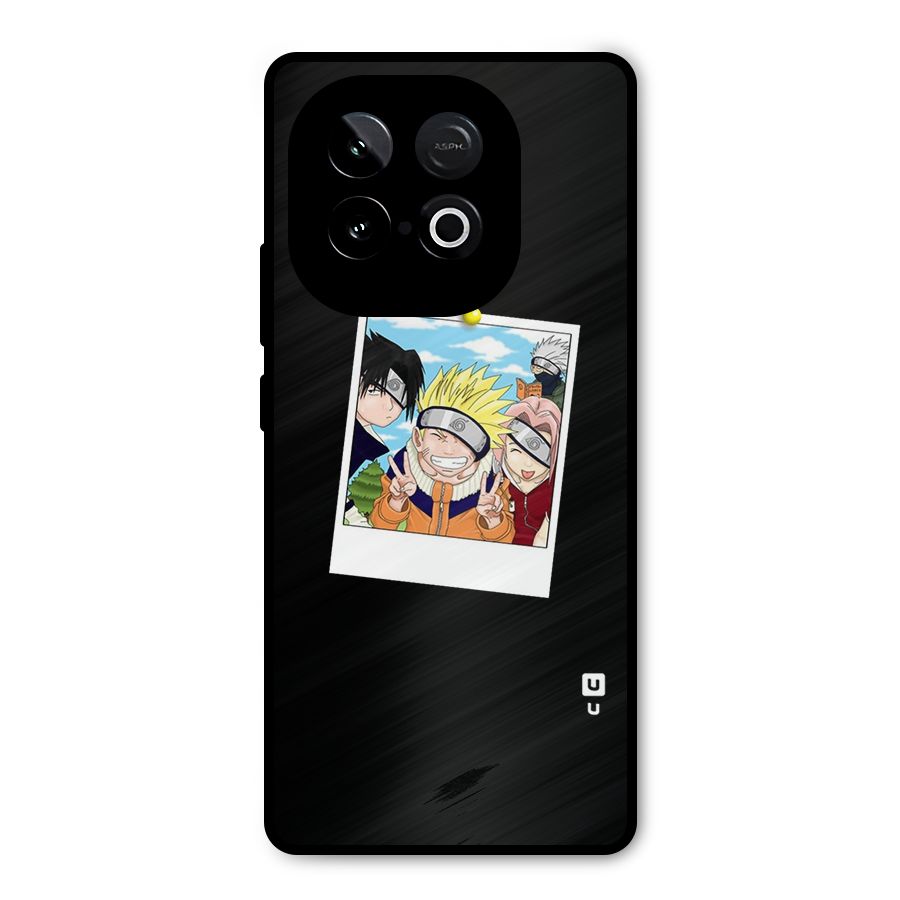 Team Kakashi Cute Metal Back Case for iQOO Neo 10