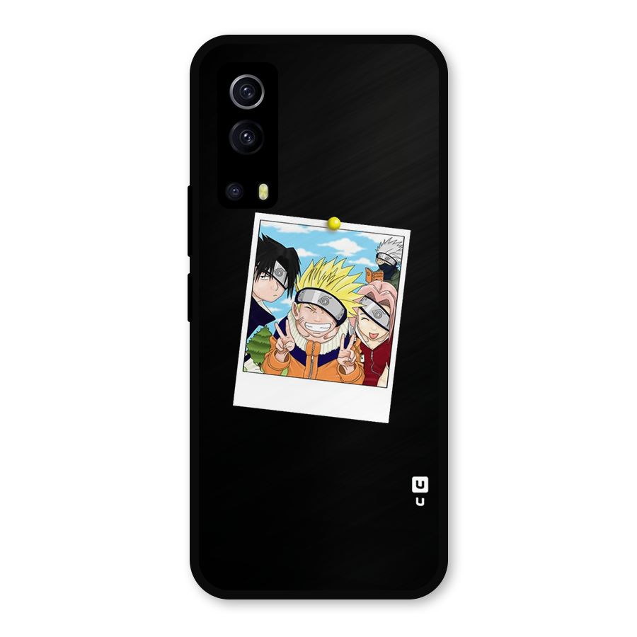 Team Kakashi Cute Metal Back Case for iQOO Z3