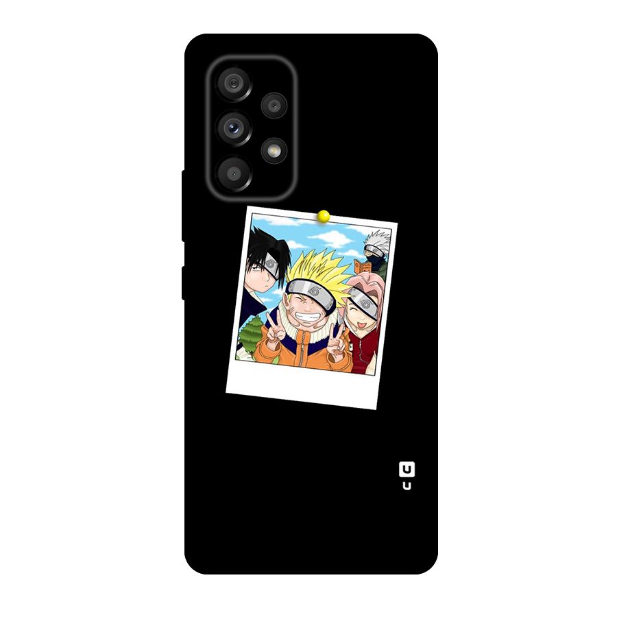 Team Kakashi Cute Original Polycarbonate Back Case for Galaxy A53 5G