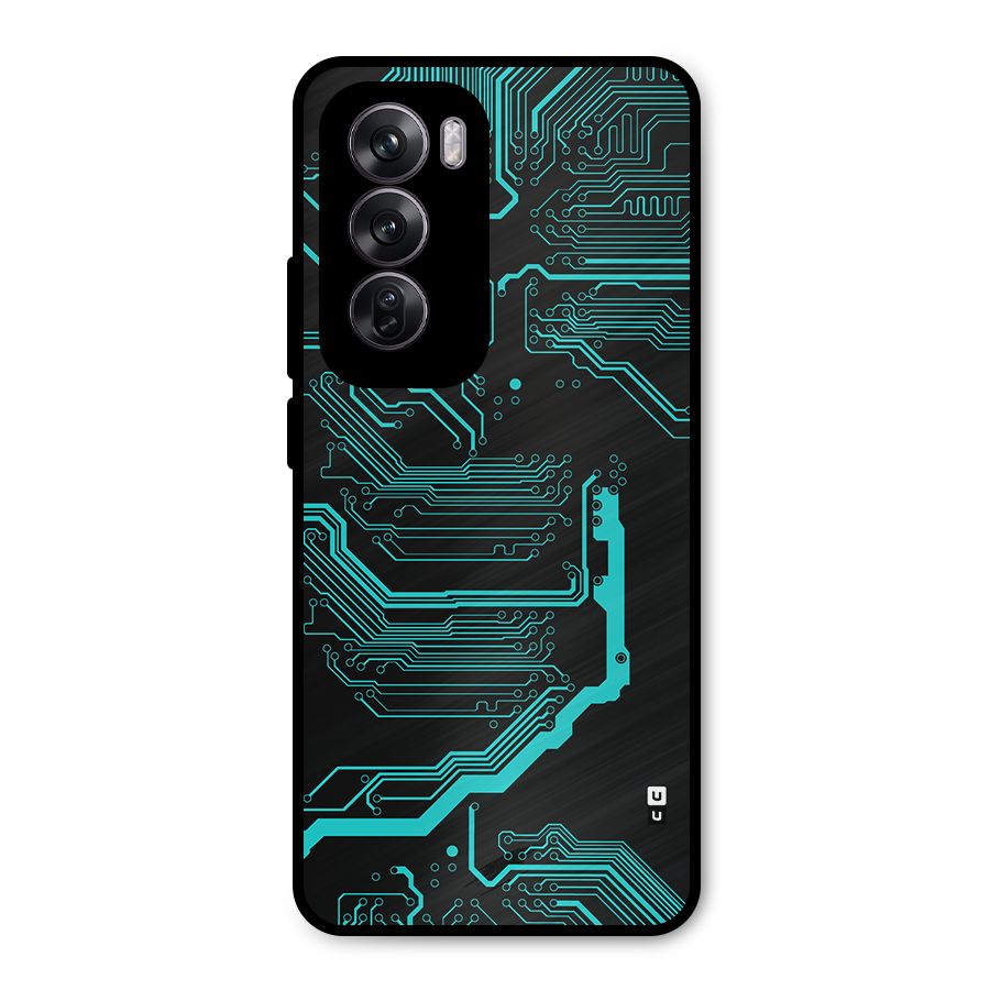 Tech Art Metal Back Case for Oppo Reno12 Pro