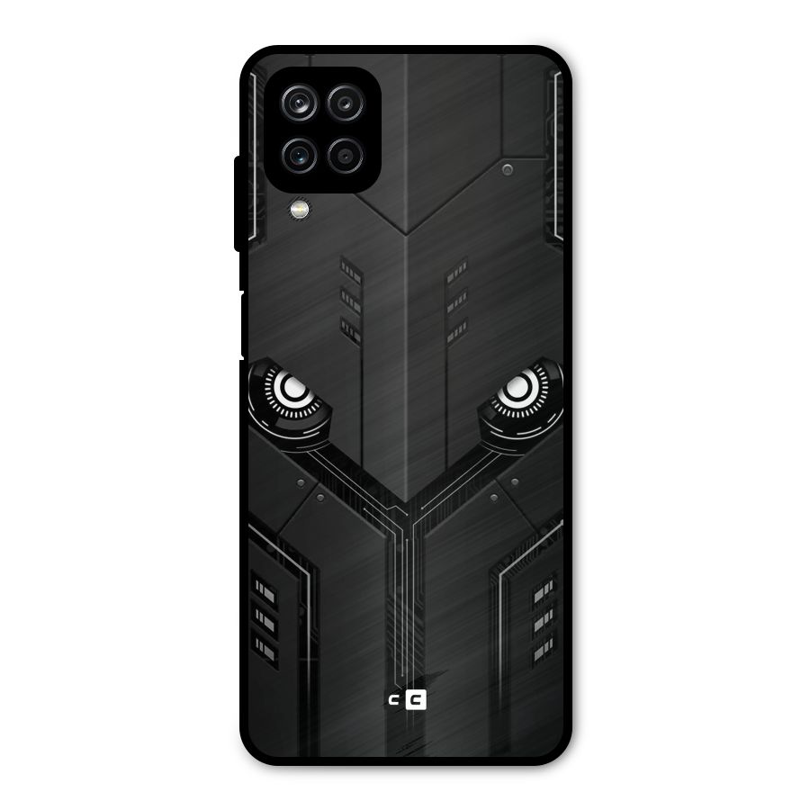 Tech Eye Metal Back Case for Galaxy A12