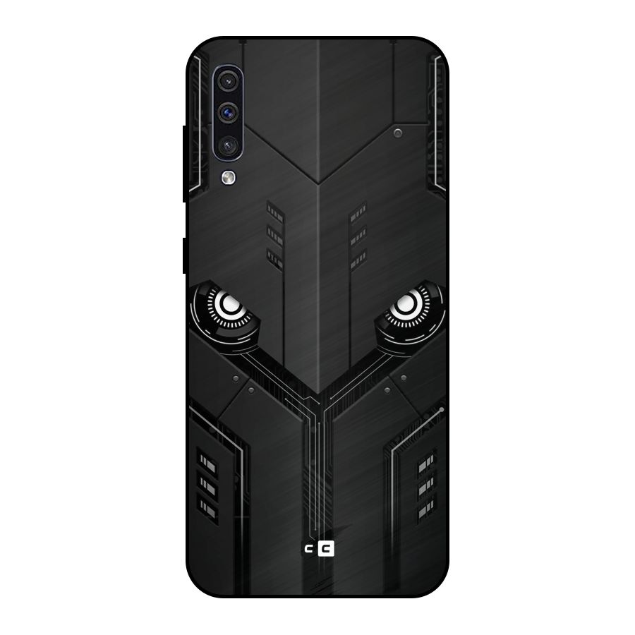 Tech Eye Metal Back Case for Galaxy A30s