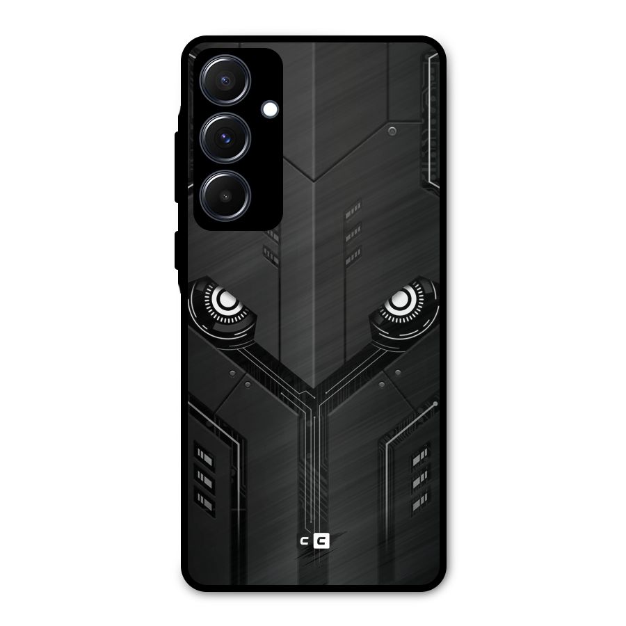 Tech Eye Metal Back Case for Galaxy A55