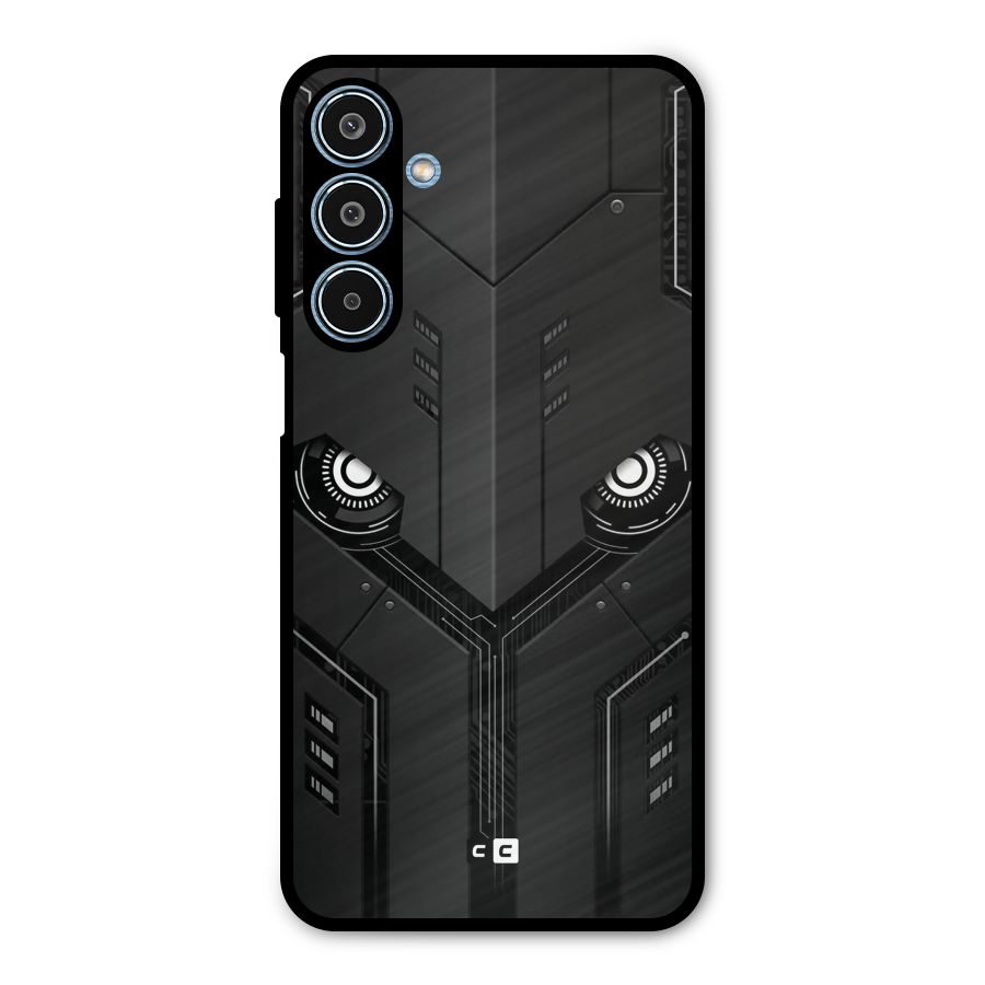 Tech Eye Metal Back Case for Galaxy M35