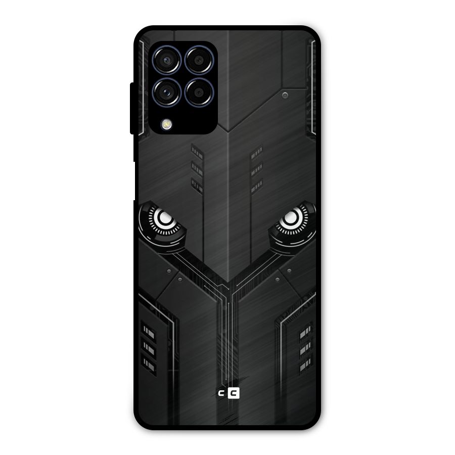 Tech Eye Metal Back Case for Galaxy M53 5G