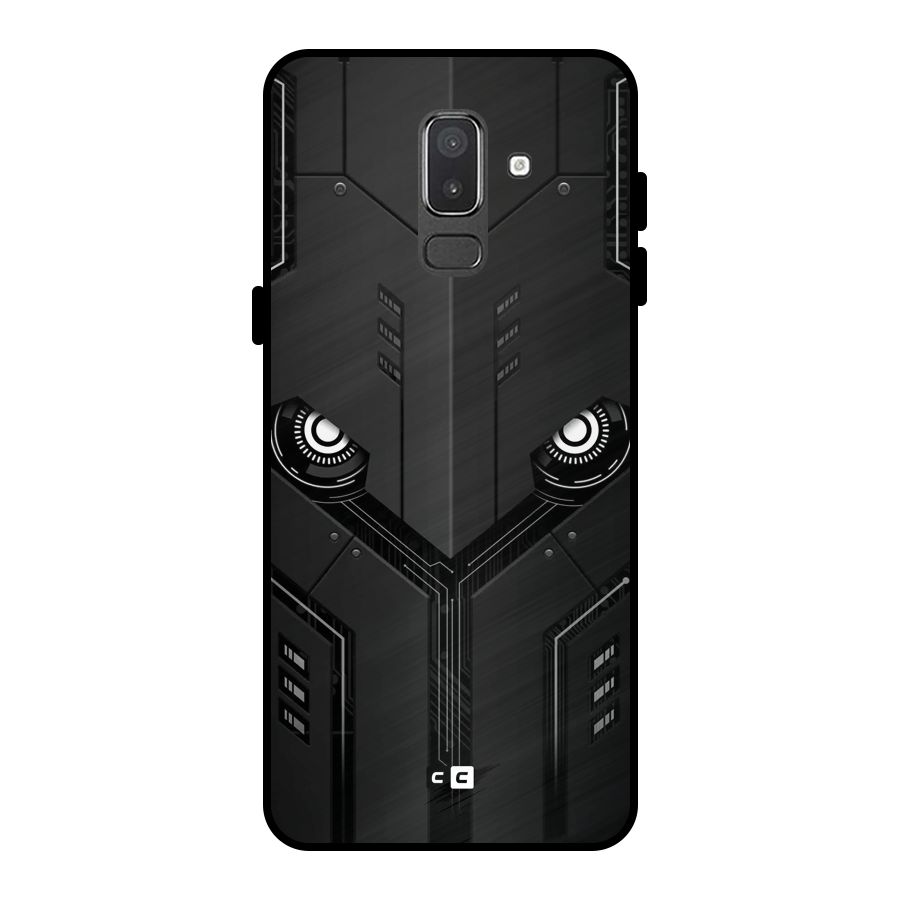 Tech Eye Metal Back Case for Galaxy On8 (2018)