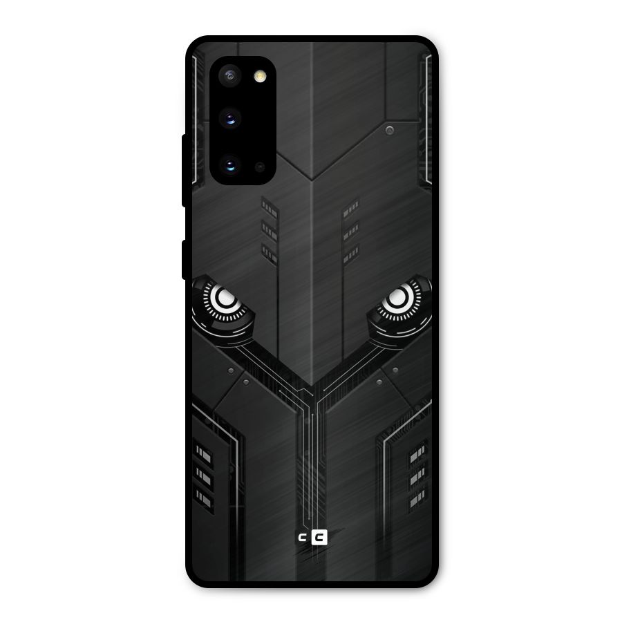 Tech Eye Metal Back Case for Galaxy S20