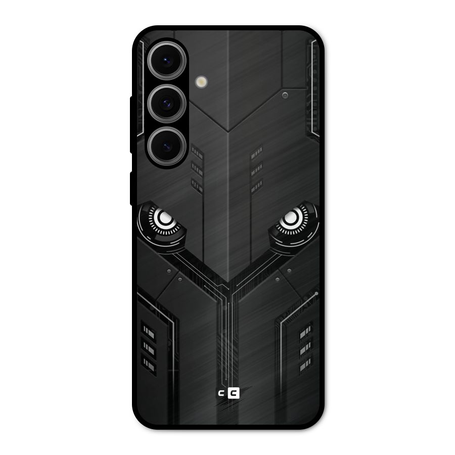 Tech Eye Metal Back Case for Galaxy S24 FE