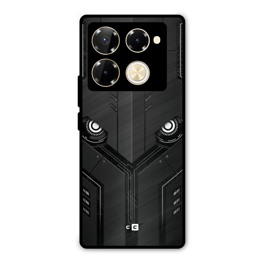 Tech Eye Metal Back Case for Infinix Note 40 Pro Plus