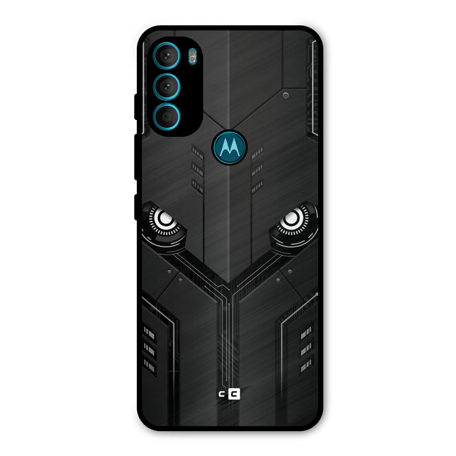 Tech Eye Metal Back Case for Moto G71 5G
