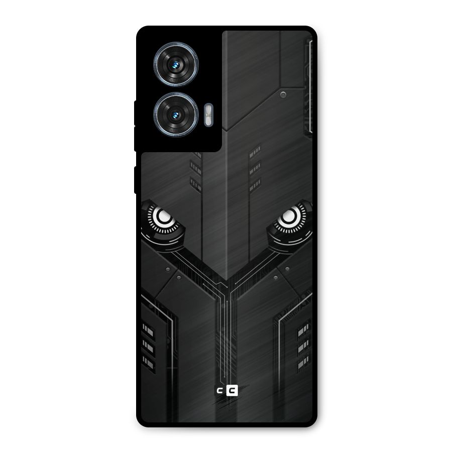 Tech Eye Metal Back Case for Motorola Edge 50 Fusion