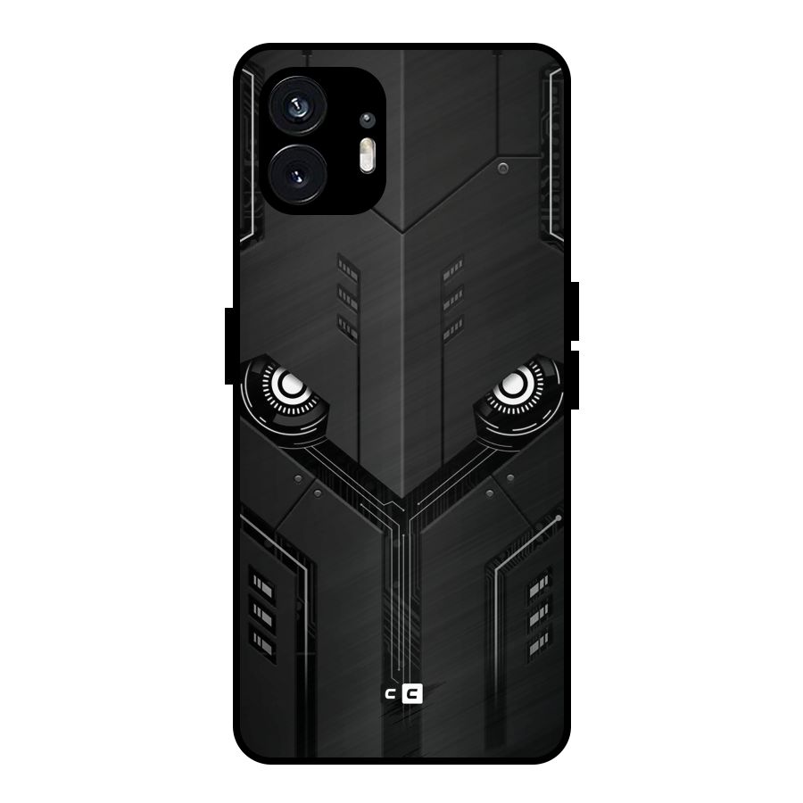 Tech Eye Metal Back Case for Nothing Phone 2