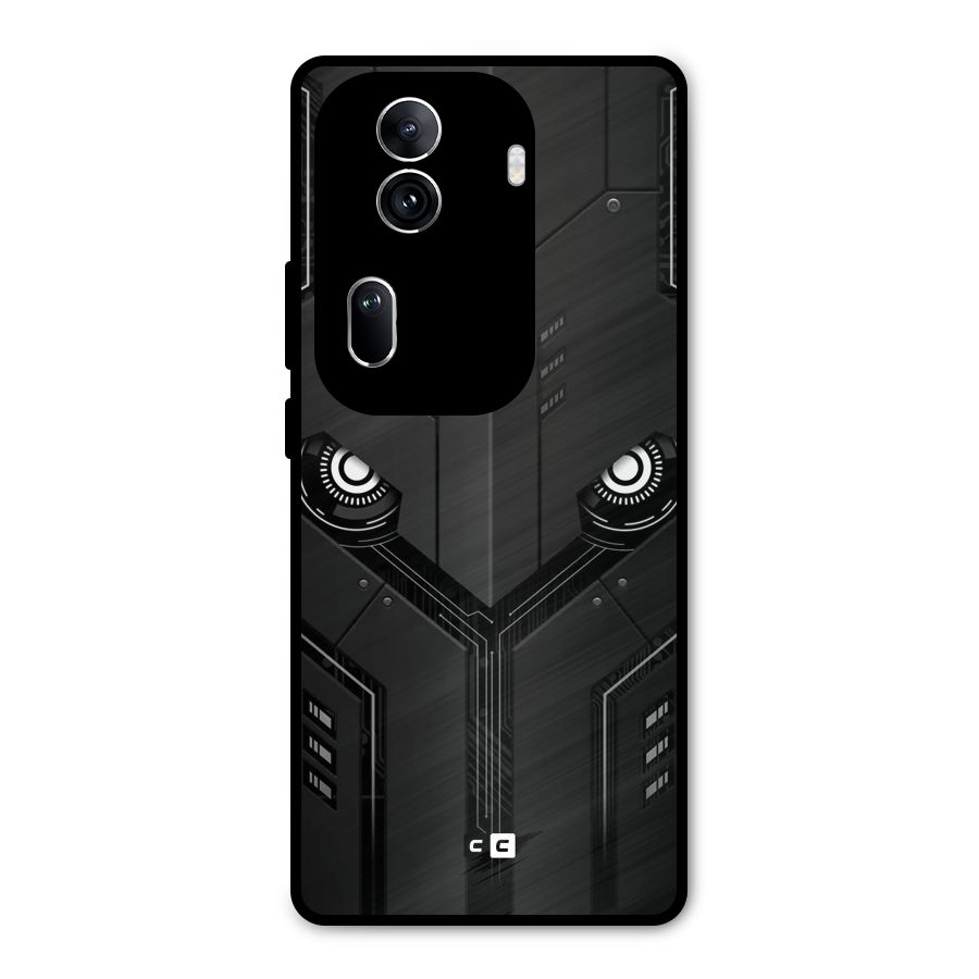 Tech Eye Metal Back Case for Oppo Reno11 Pro 5G