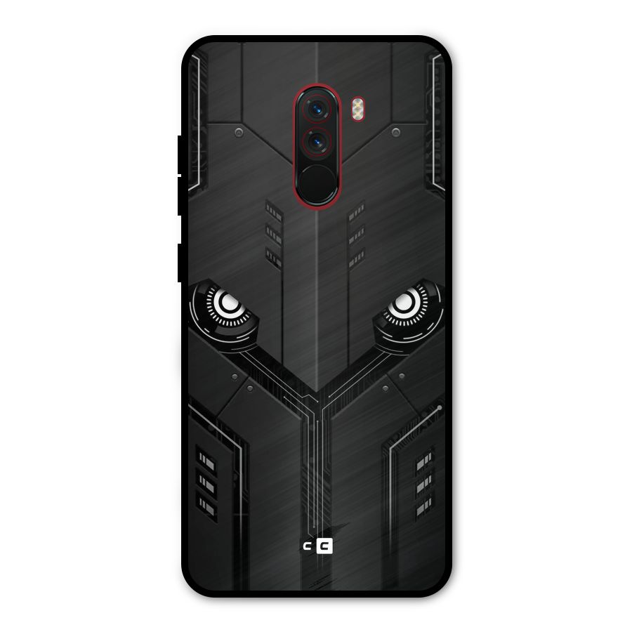 Tech Eye Metal Back Case for Poco F1