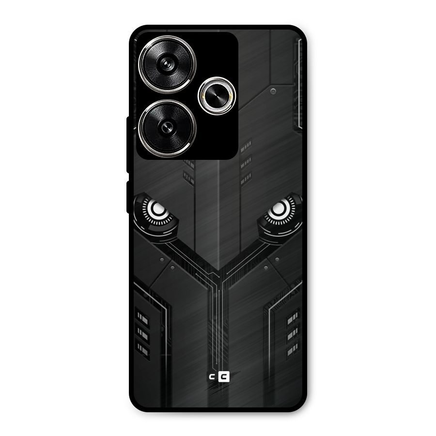 Tech Eye Metal Back Case for Poco F6