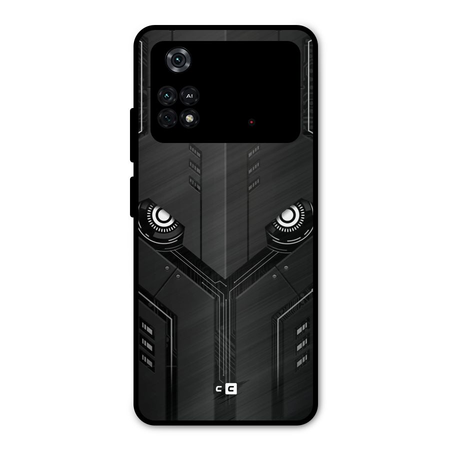 Tech Eye Metal Back Case for Poco M4 Pro 4G