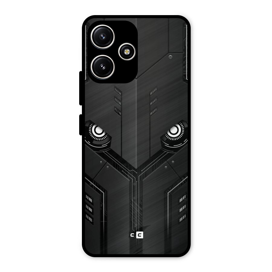 Tech Eye Metal Back Case for Poco M6 Pro
