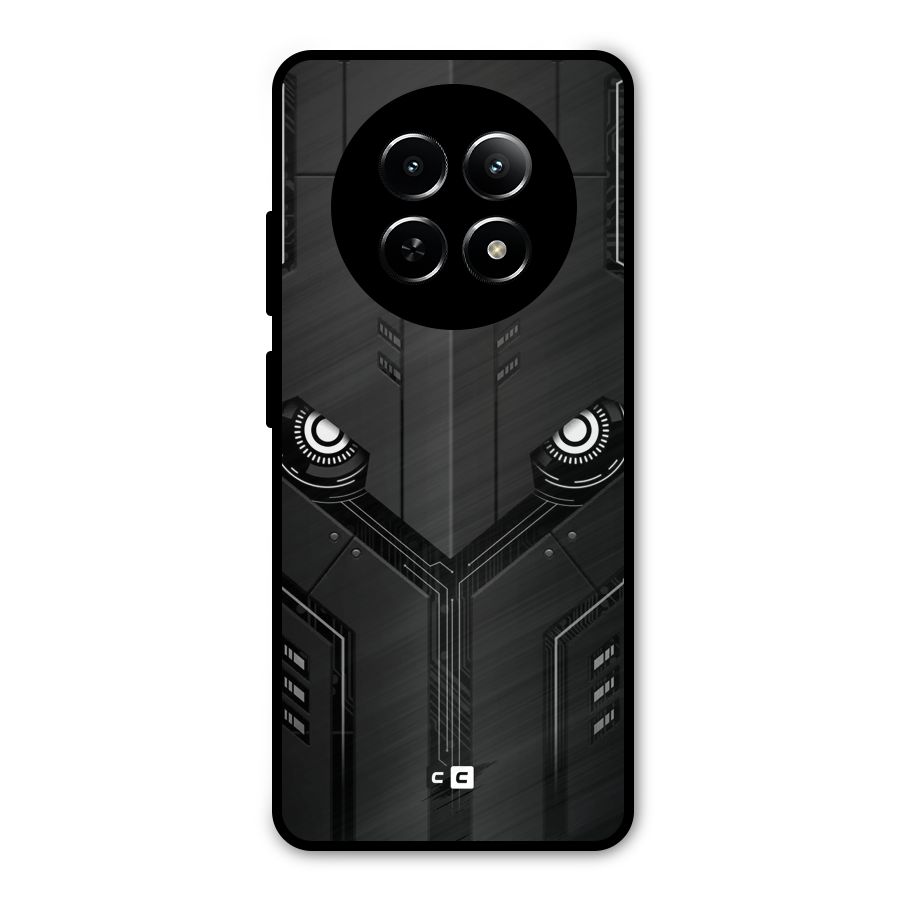 Tech Eye Metal Back Case for Realme 12 5G