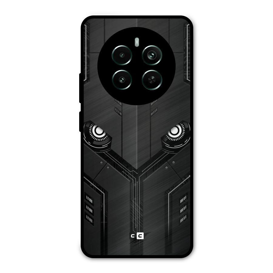 Tech Eye Metal Back Case for Realme 12 Plus