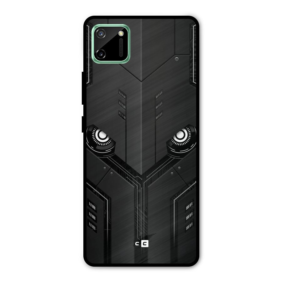 Tech Eye Metal Back Case for Realme C11