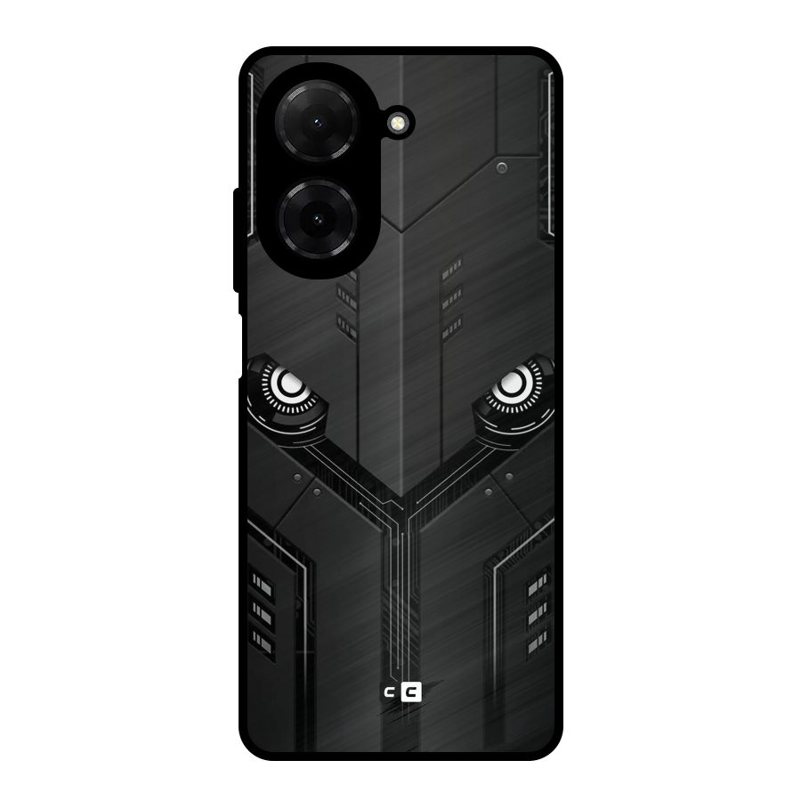 Tech Eye Metal Back Case for Redmi A5 4G