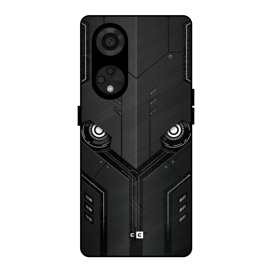 Tech Eye Metal Back Case for Reno8 T 5G
