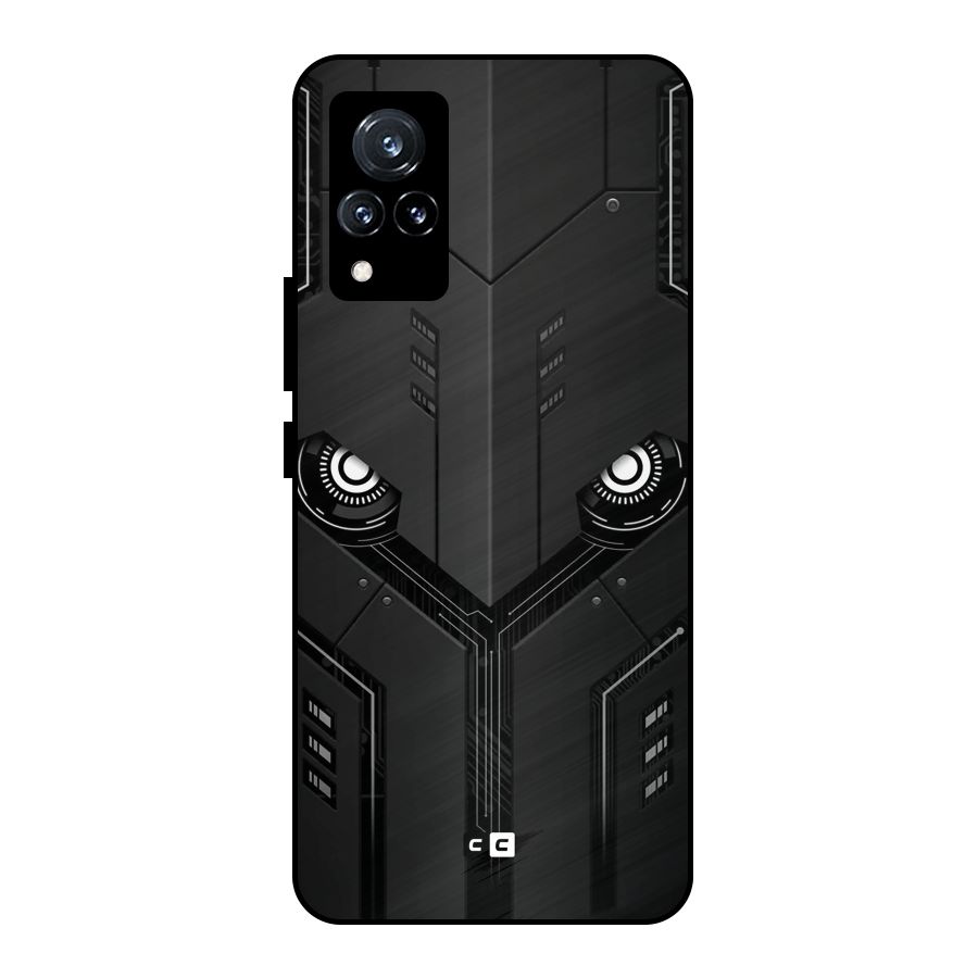 Tech Eye Metal Back Case for Vivo V21 5G