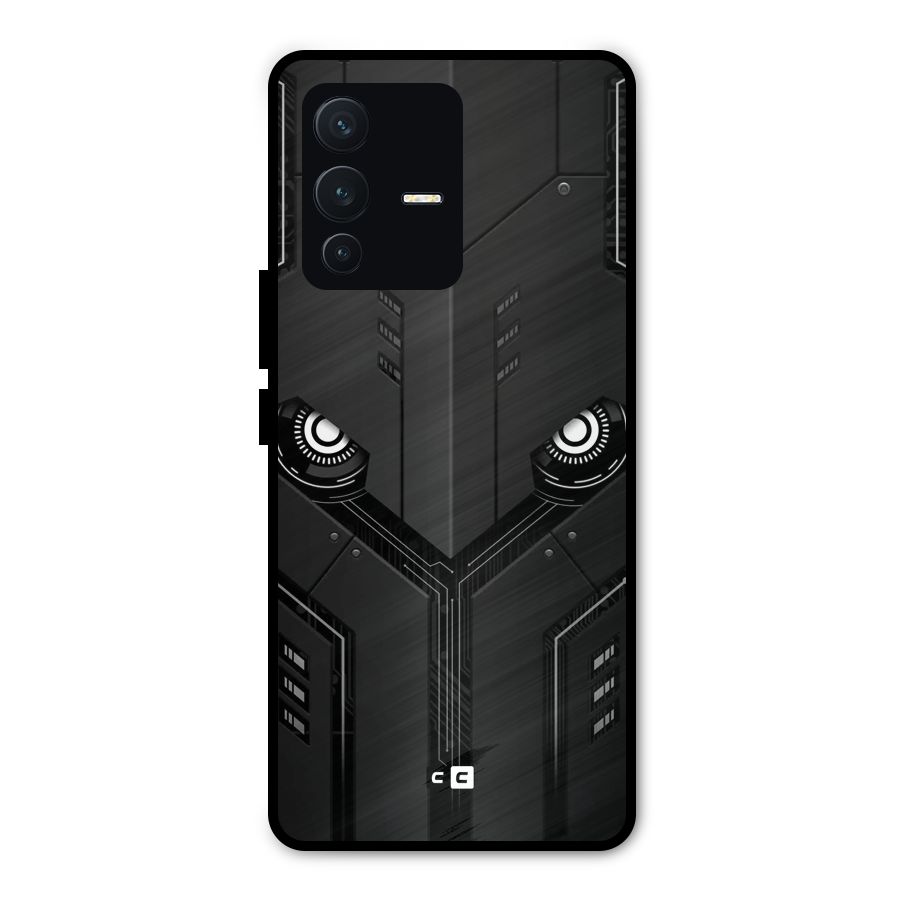 Tech Eye Metal Back Case for Vivo V23 Pro