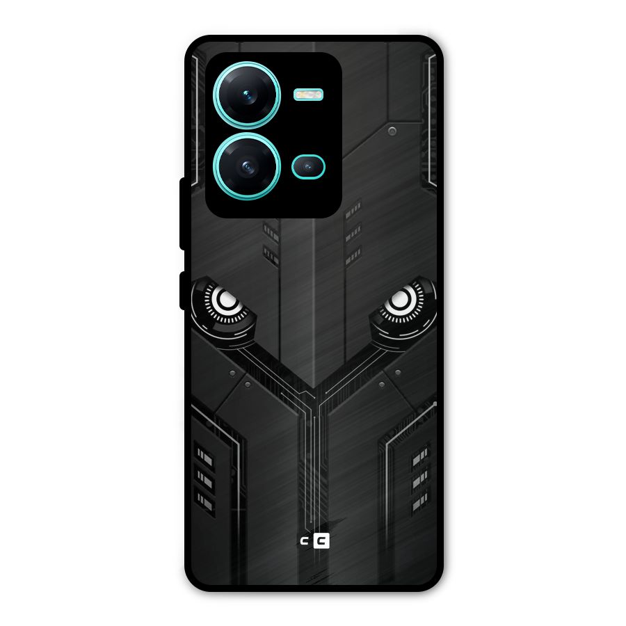 Tech Eye Metal Back Case for Vivo V25