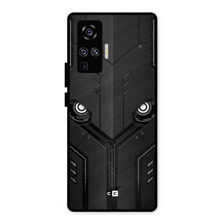 Tech Eye Metal Back Case for Vivo X50 Pro