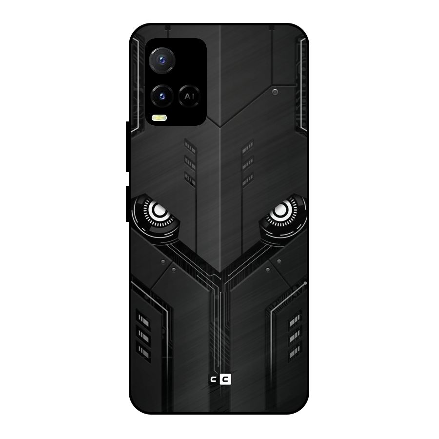 Tech Eye Metal Back Case for Vivo Y21