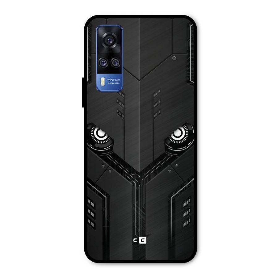 Tech Eye Metal Back Case for Vivo Y31