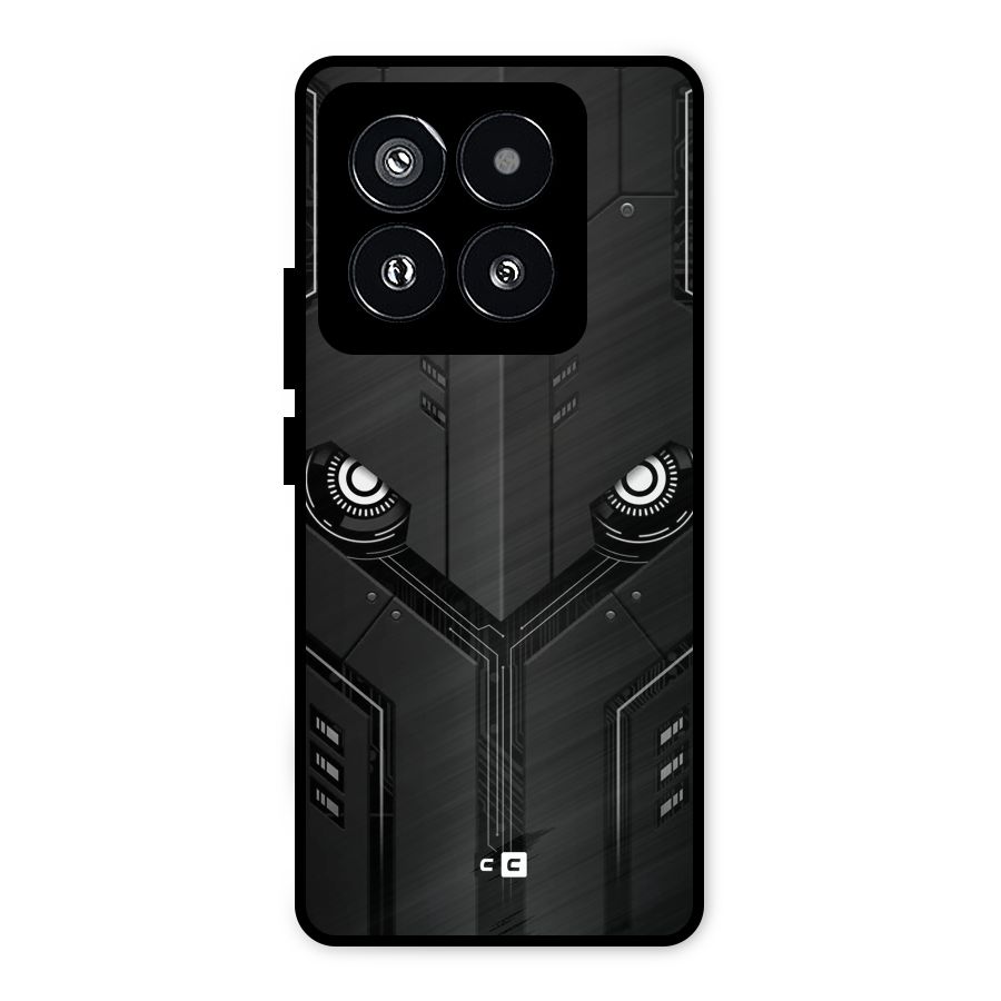 Tech Eye Metal Back Case for Xiaomi 14 Pro
