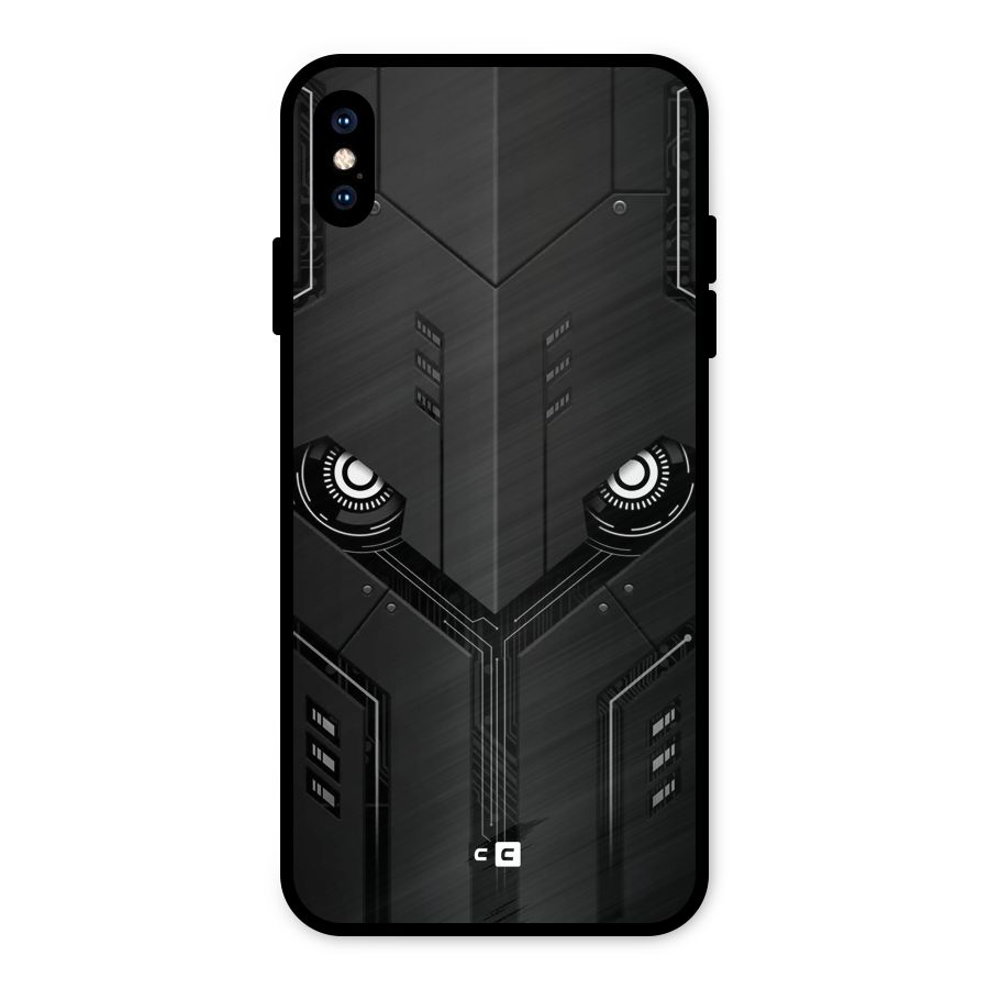 Tech Eye Metal Back Case for iPhone XS Max