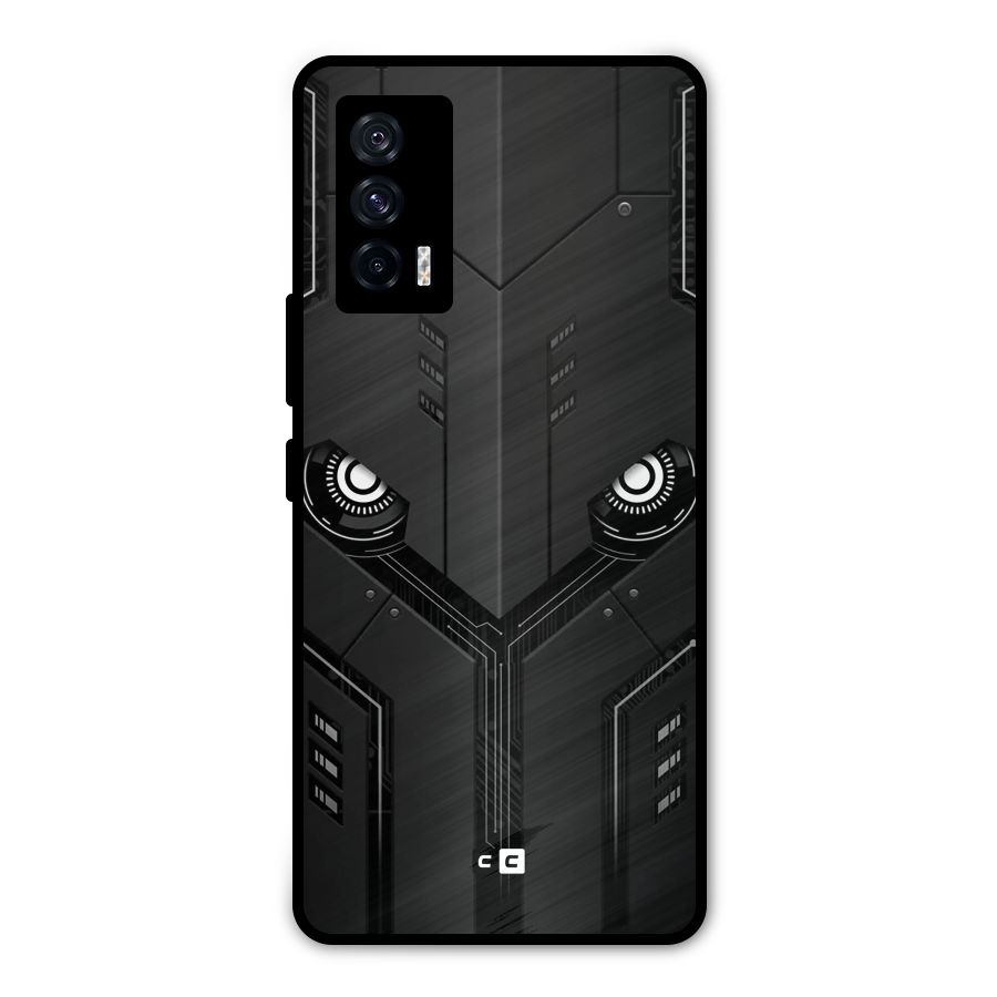 Tech Eye Metal Back Case for iQOO 7 5G