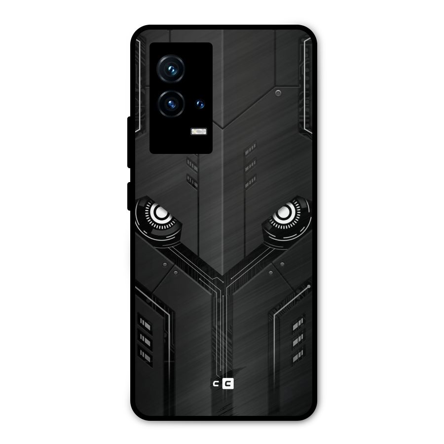 Tech Eye Metal Back Case for iQOO 9 5G