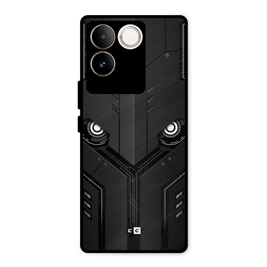 Tech Eye Metal Back Case for iQOO Z7 Pro