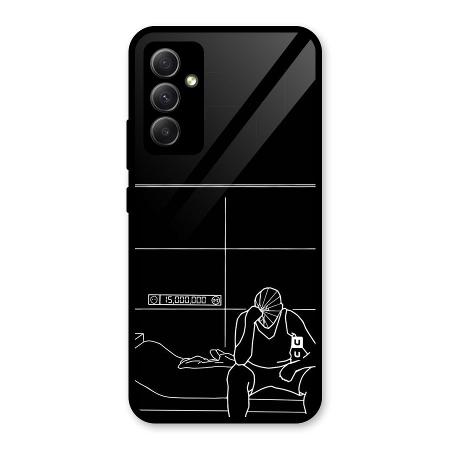 Teen Merits Glass Back Case for Galaxy A34