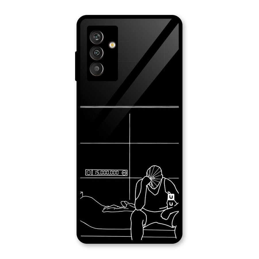 Teen Merits Glass Back Case for Galaxy M13