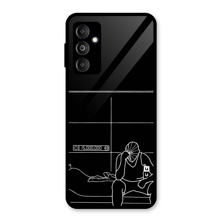 Teen Merits Glass Back Case for Galaxy M14 5G