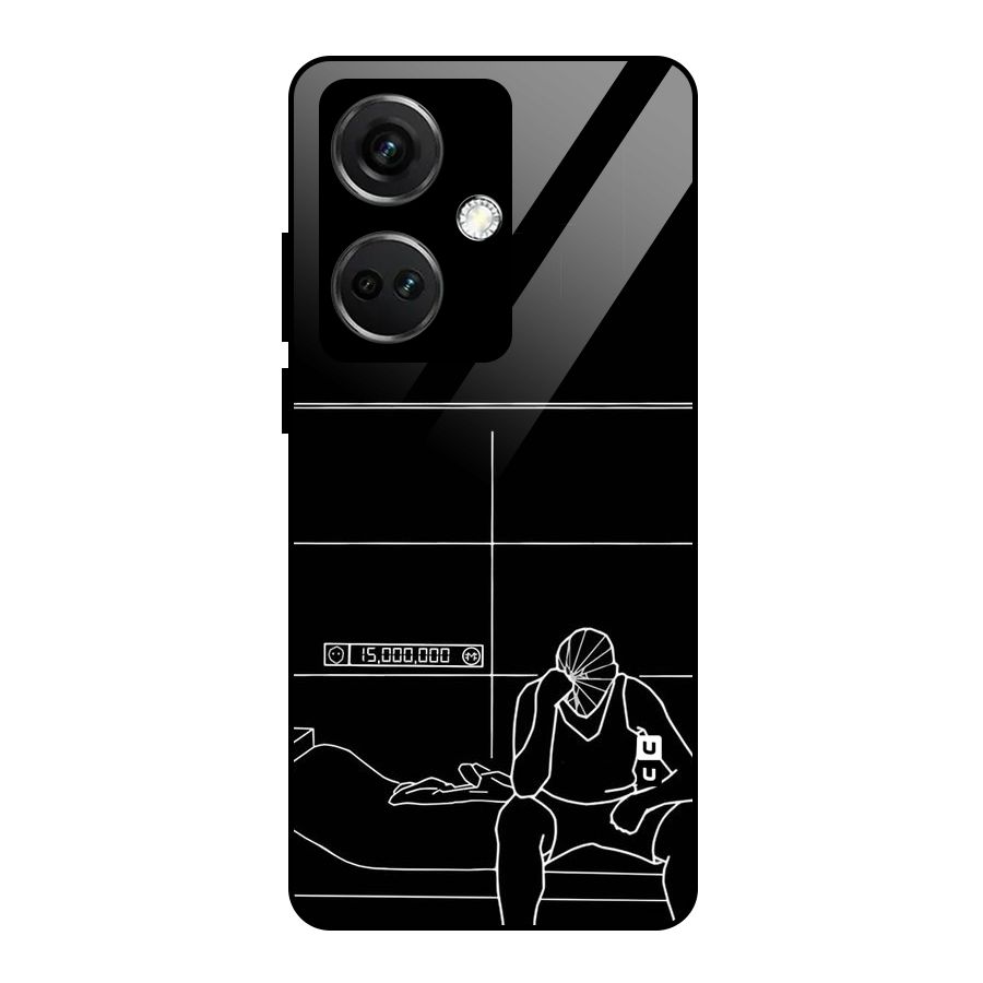 Teen Merits Glass Back Case for OnePlus Nord CE 3 5G